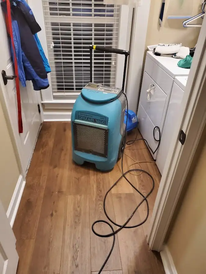 Commercial dehumidifier deployed for Flood Damage Cleanup in Scottsbluff