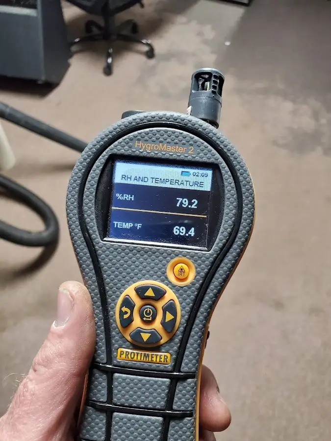 Moisture meter humidity assessment for Fire & Smoke Damage Restoration in Scottsbluff