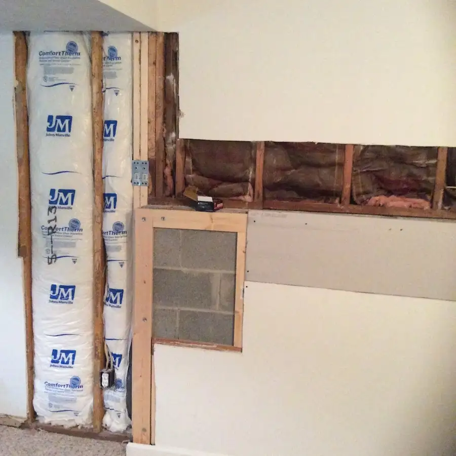 Wall insulation replacement during Odor Removal & Deodorization in Scottsbluff